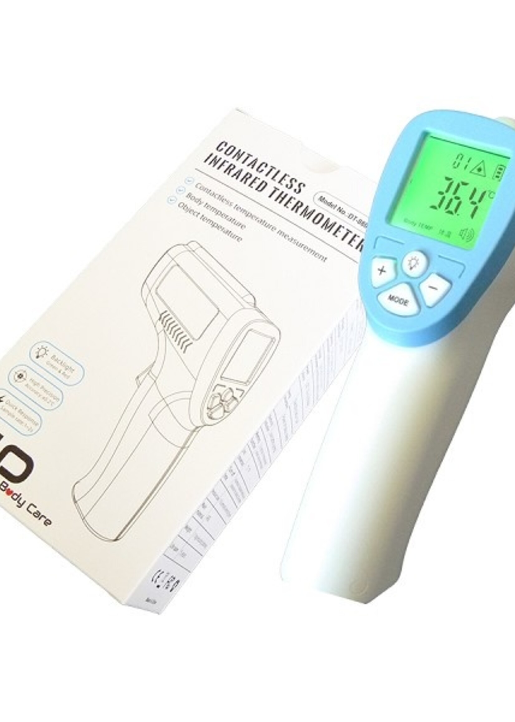 Contactloze infrarood voorhoofdthermometer
