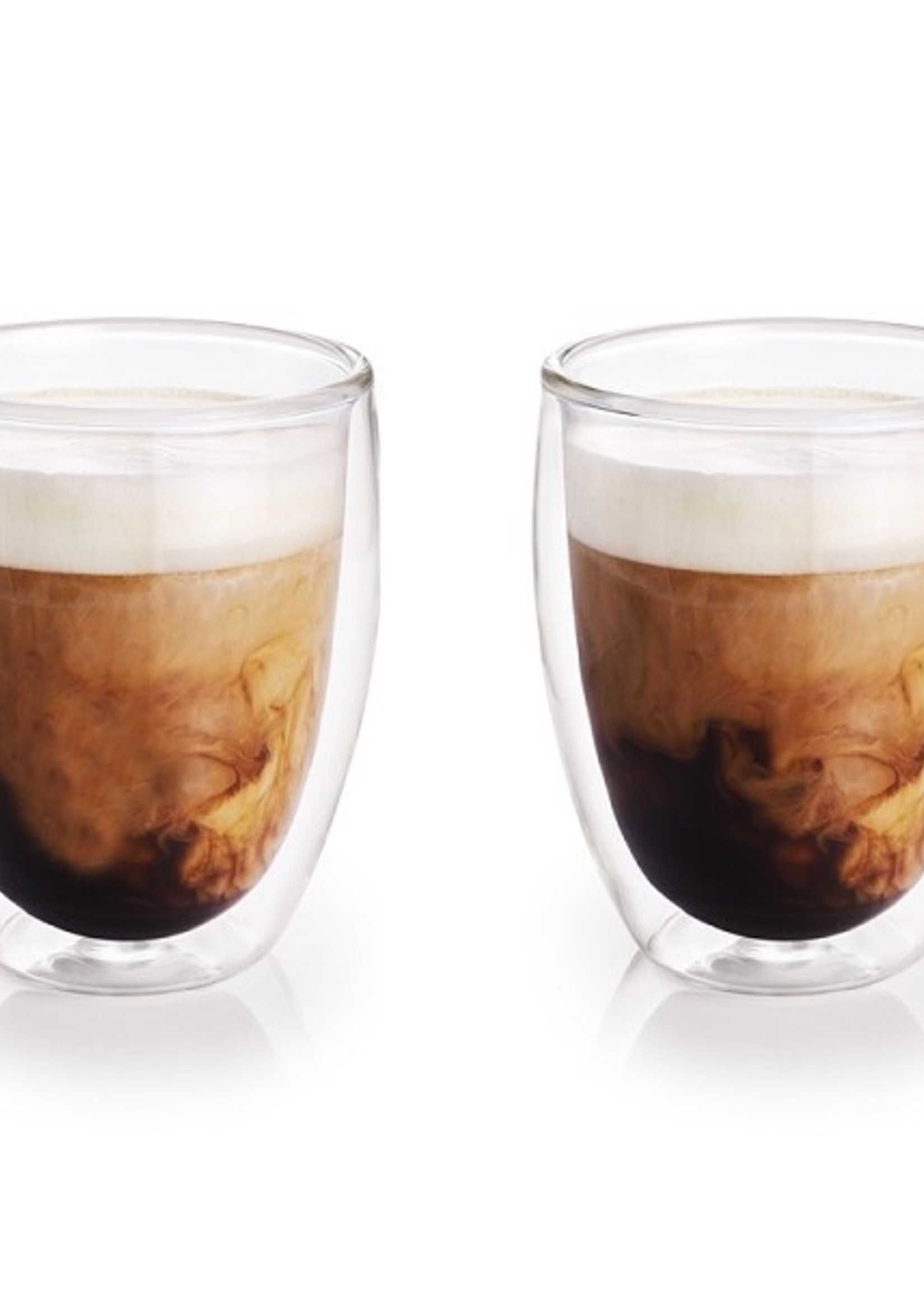 Set a 2 drinkglazen dubbelwandig Ø7,8x12,2cm