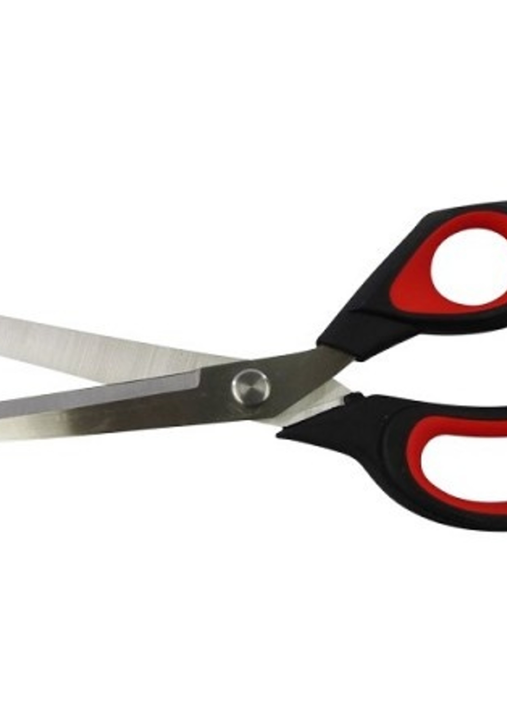 Huishoudschaar naaischaar roestvrijstaal rechtshandig 26cm softgrip