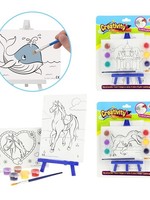 Toi Toys Canvas met schilderset