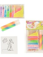 Toi Toys Glitter knutselset met kleurplaat