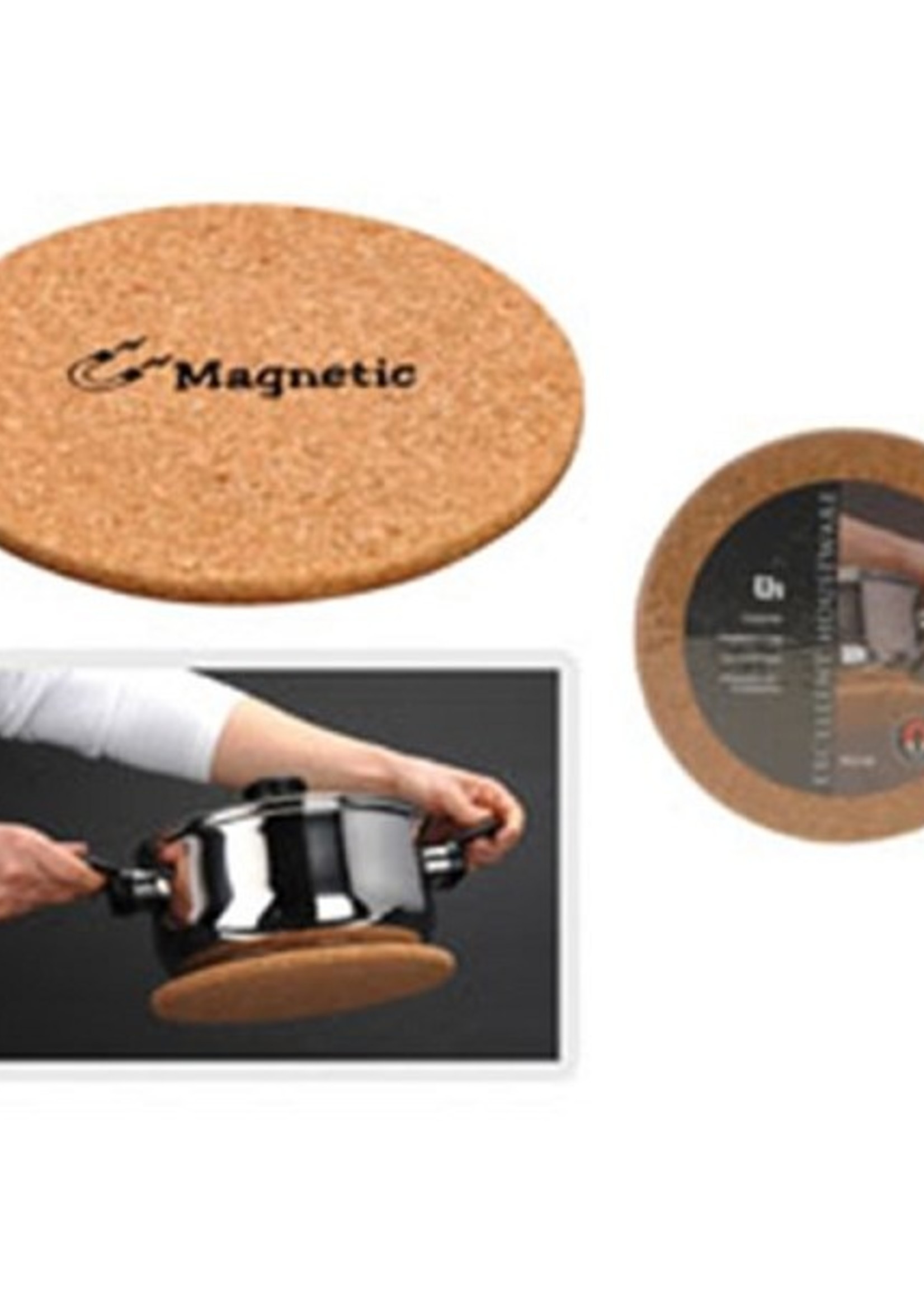 Panonderzetter kurk magnetisch 21cm