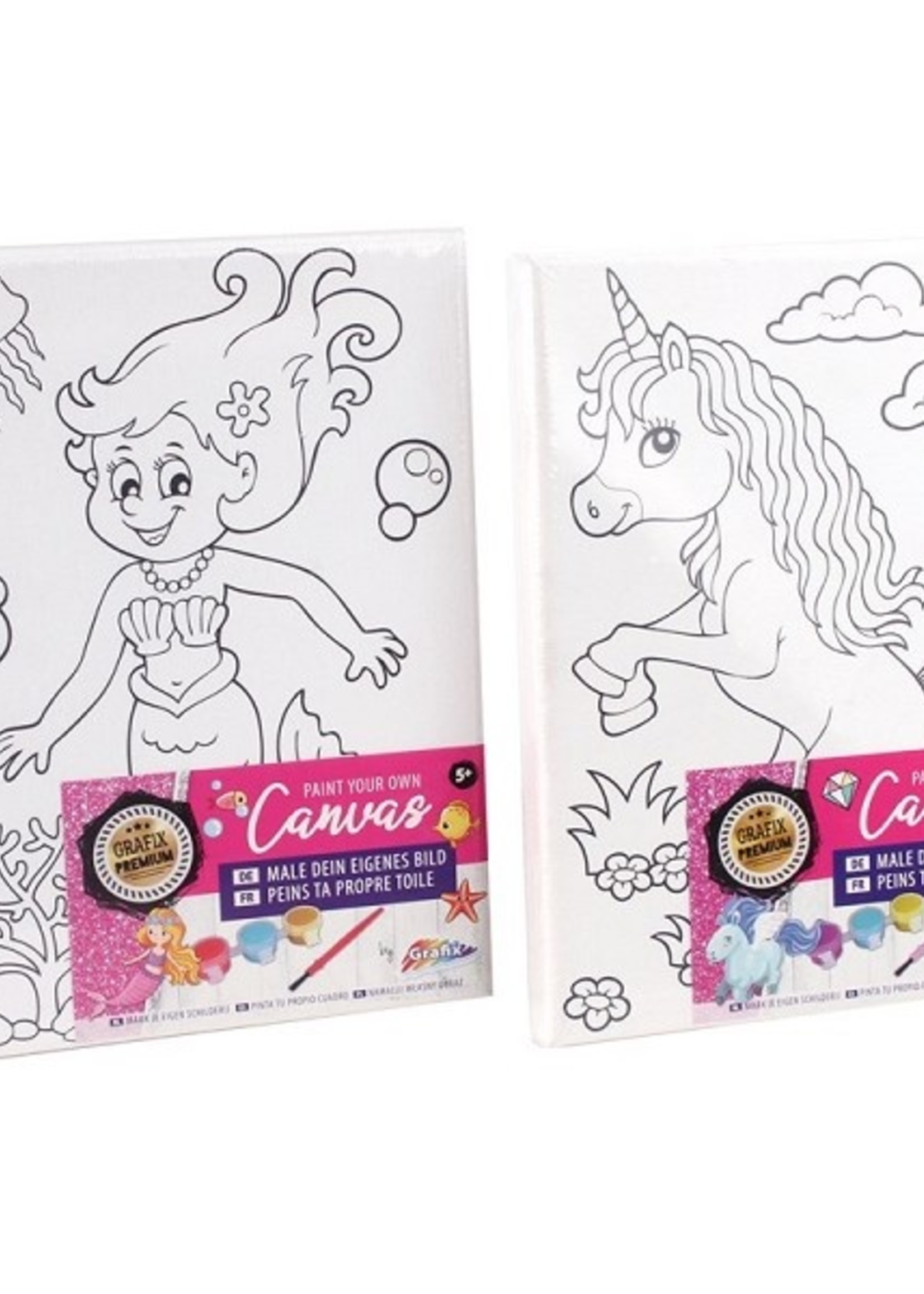 Schilder je eigen canvas 1 stuk