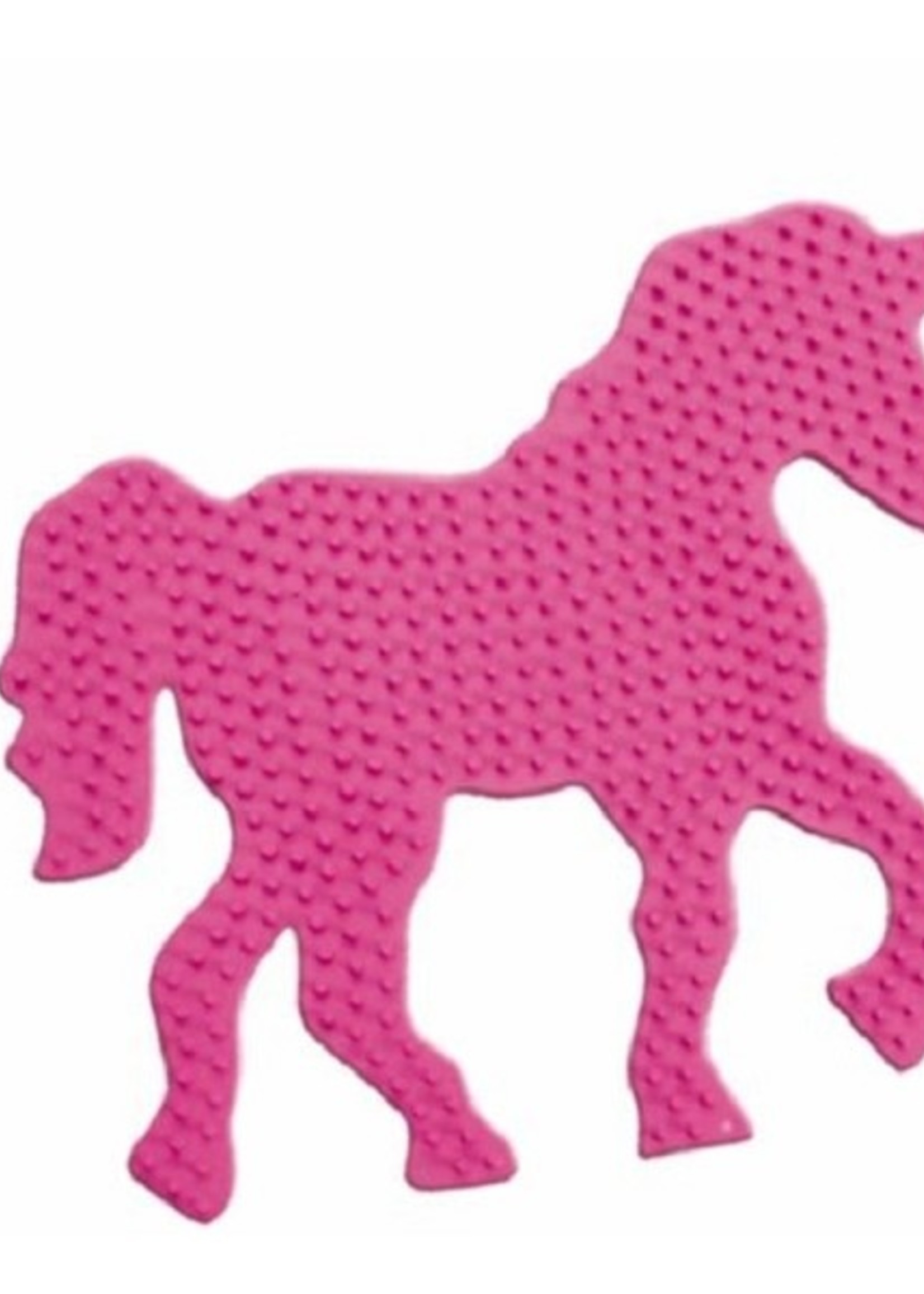 Ses Strijkkralen bord fantasie paard