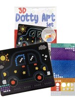 3D Dotty art set stippen knutselset 26x20cm