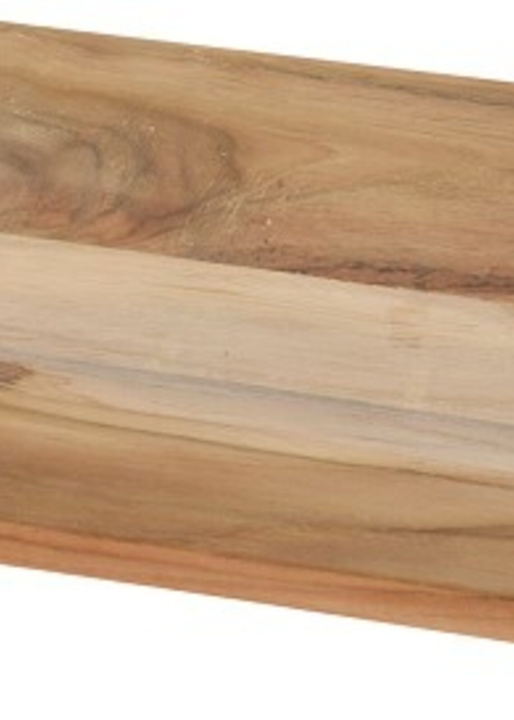 Snijplank teak met handvat 40x25x1,5cm