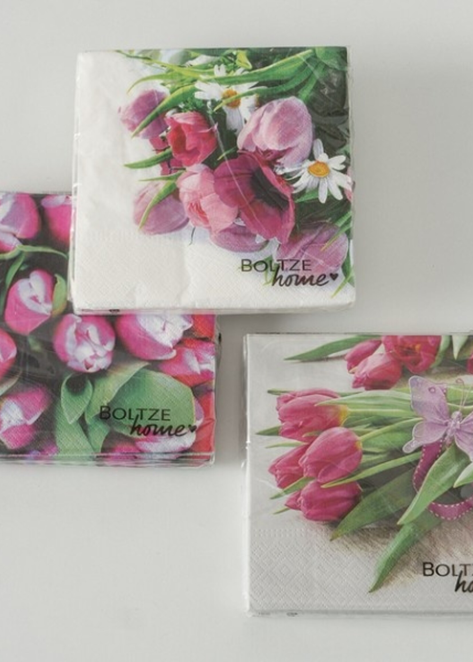 Boltze Home servetten Tulpe 20-delig