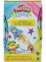 Hasbro Play-Doh Elastix klei set 4 potjes