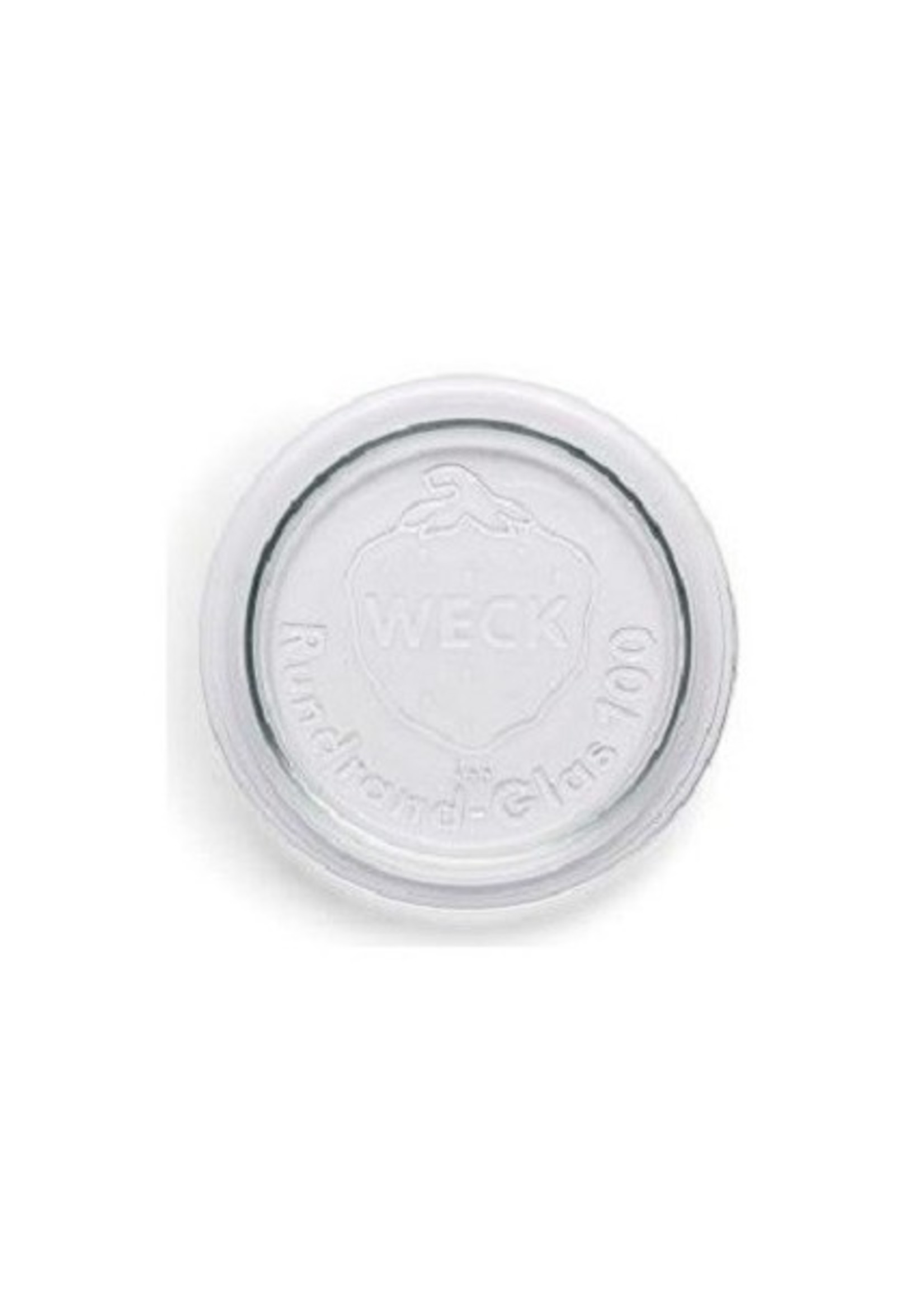 Weck glazen deksel d10cm voor inmaakpot