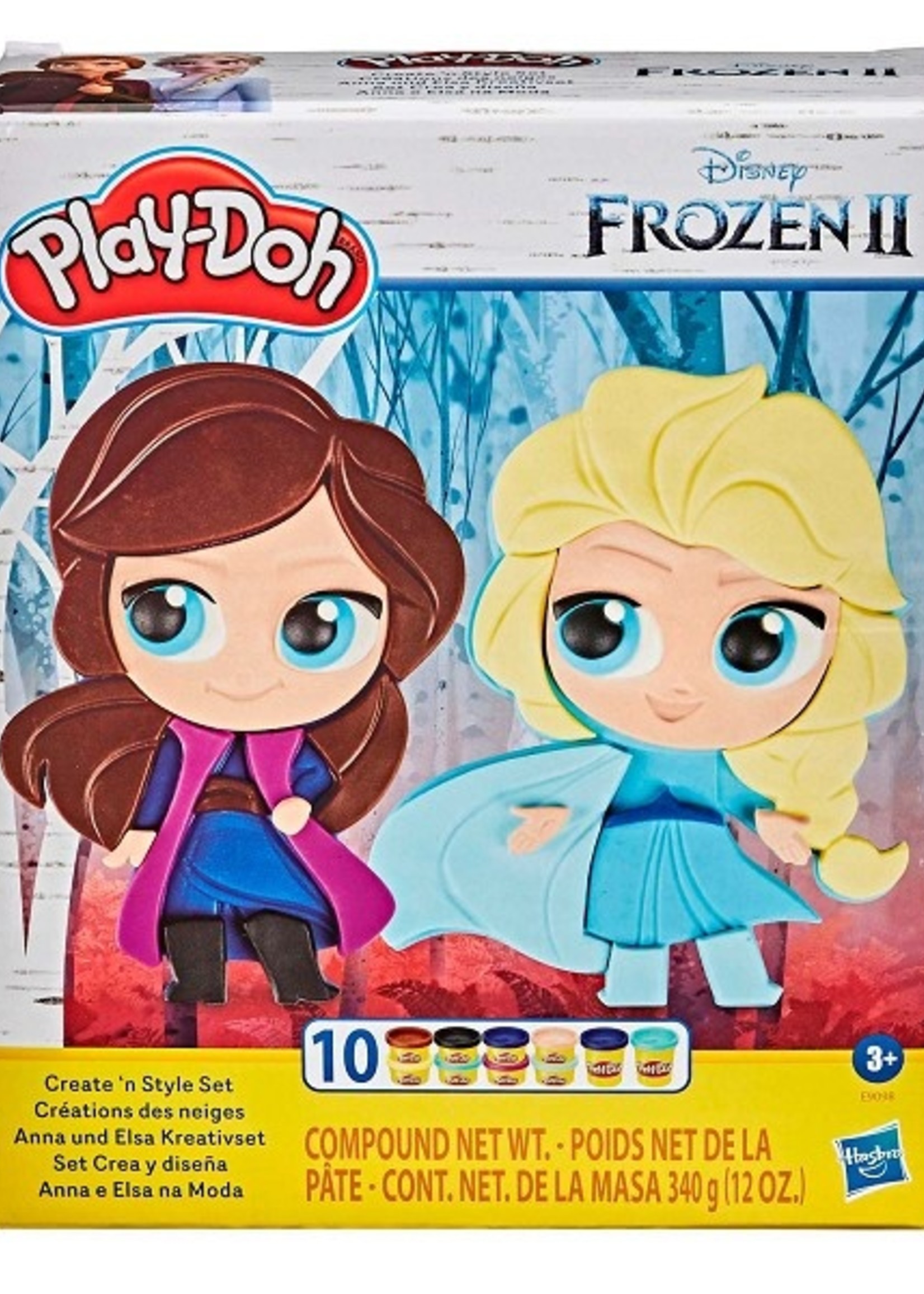 Hasbro Play-Doh create en style set Frozen II