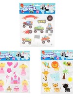 Toi Toys Herbruikbare gel raamstickers