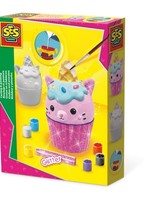 Ses Gieten en schilderen - Cupcake kat