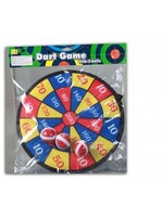 Dartbord Soft 28 cm met 3 klittenband ballen