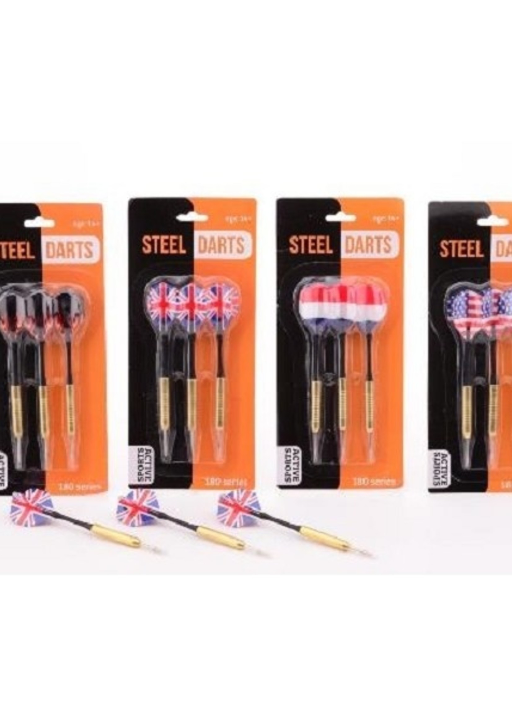 John Toy Dartpijlen 15 gram 3 stuks op kaart