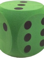 Adriatic Dobbelsteen foam rood of geel 15x15cm