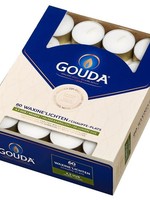 Gouda Waxinelicht Wit 4,5 uur 60 stuks