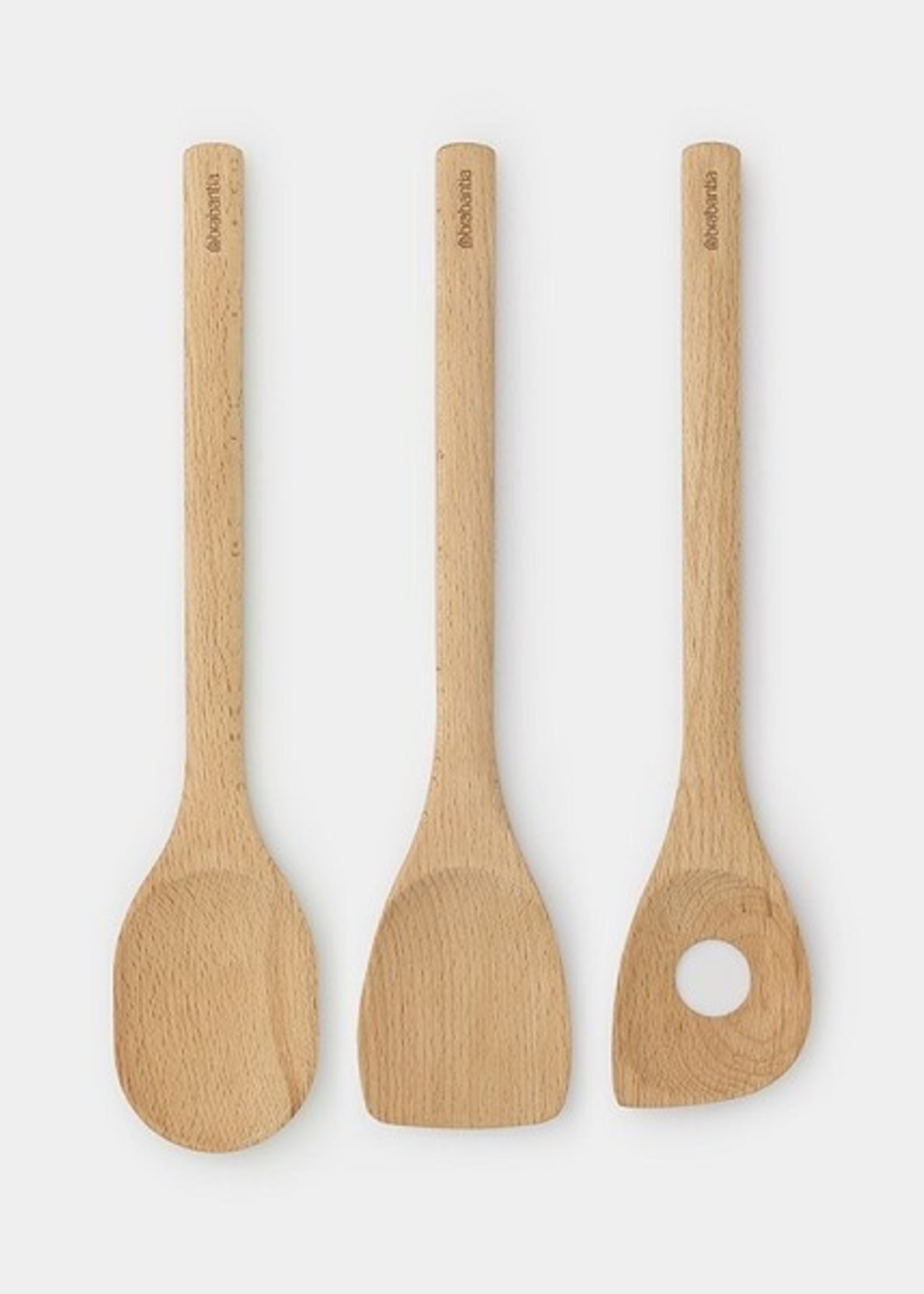 Brabantia Brabantia Profile Beukenhouten keukengerei, set van 3