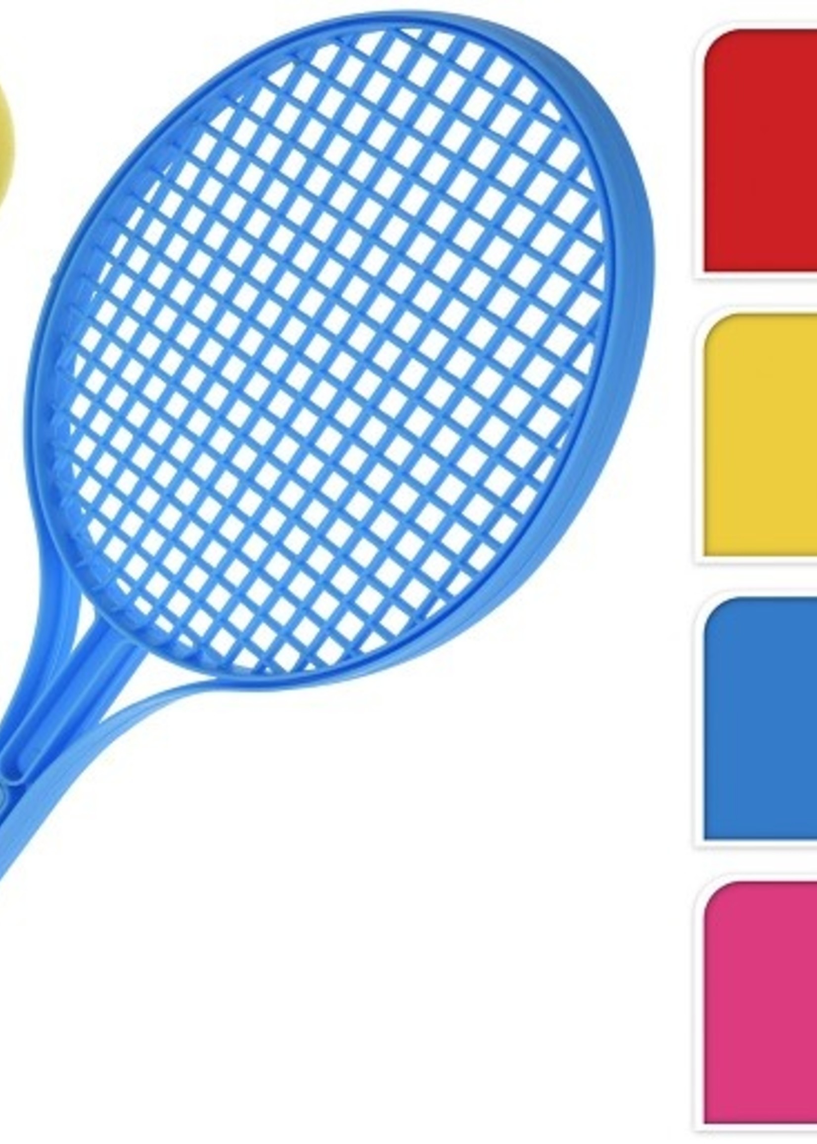 Tennisset kunststof 3-delig