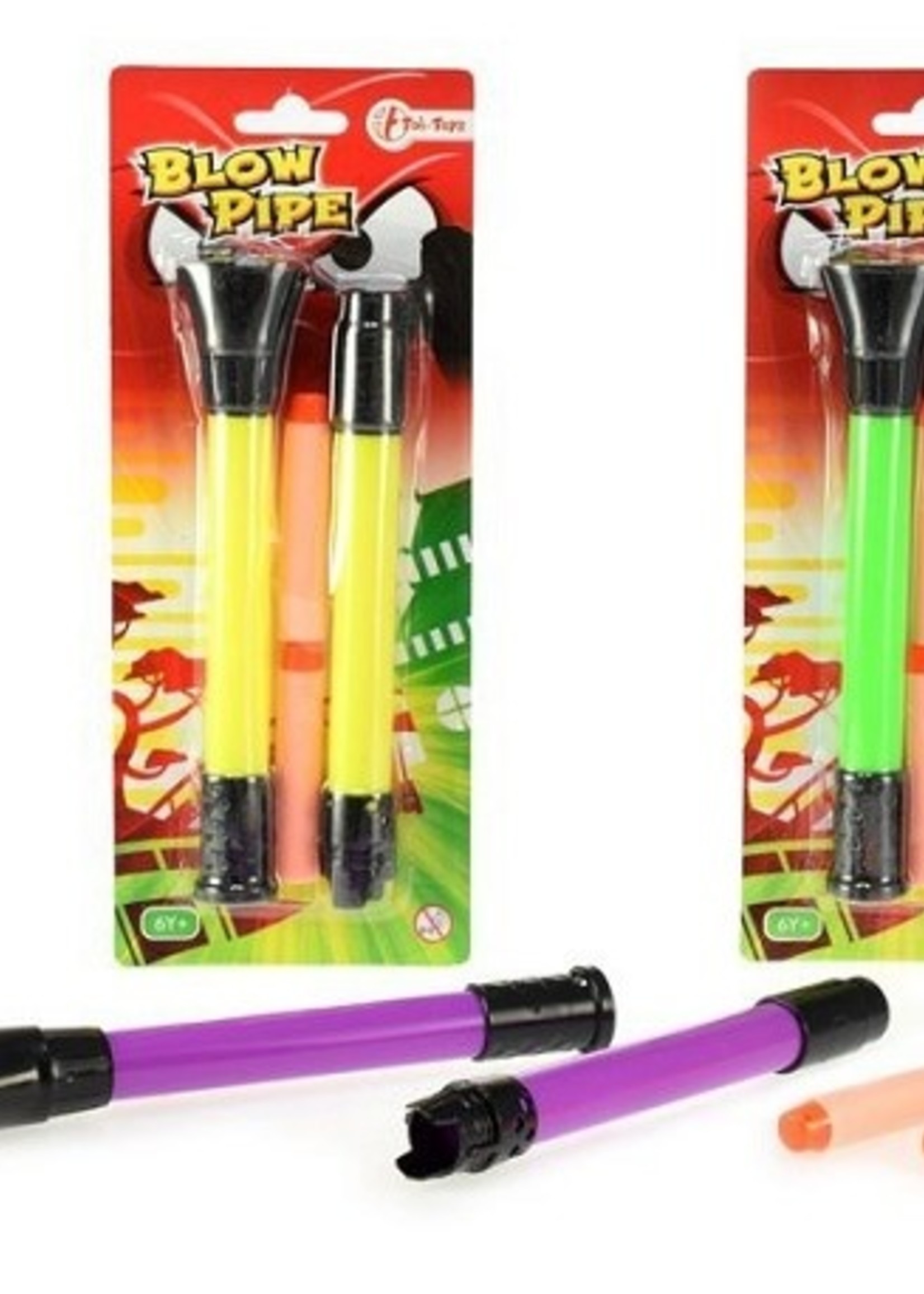 Ninja blaaspijp verkrijgbaar in 4 uitvoeringen