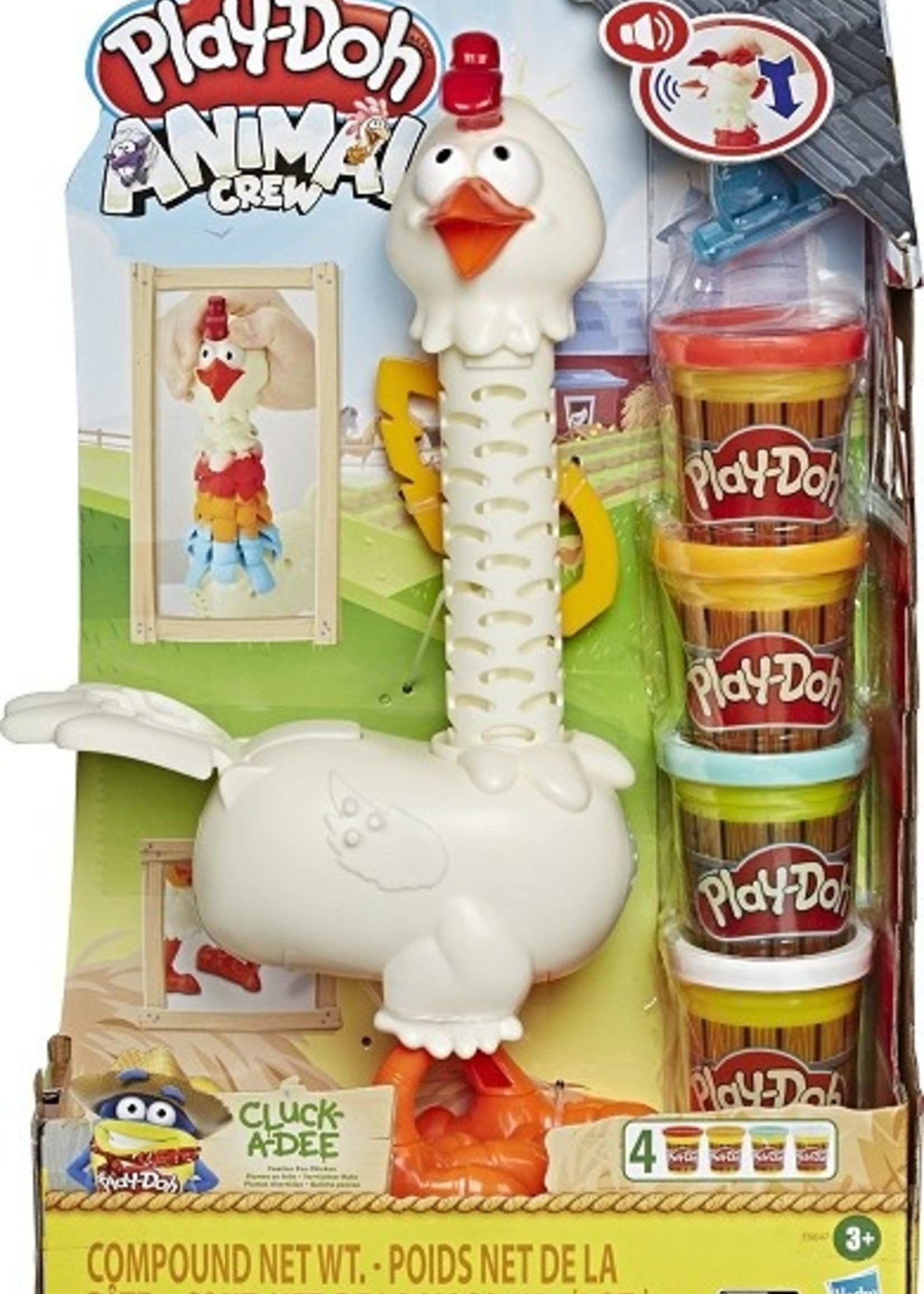 Hasbro Play-Doh Animal Crew Kukele Kip