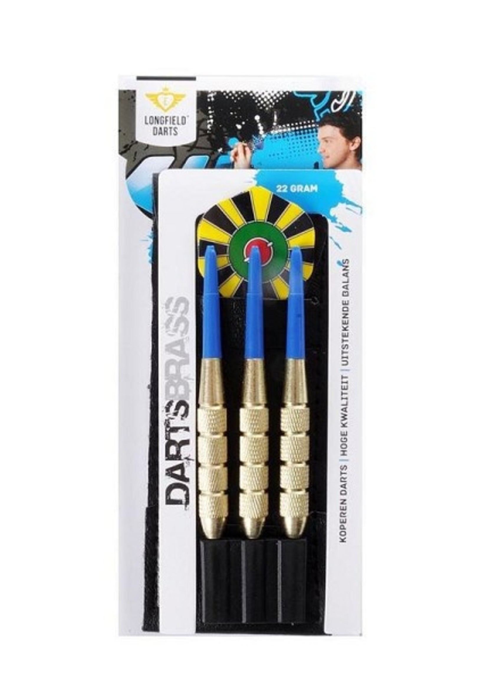 Longfield Darts brass 22 gram in etui