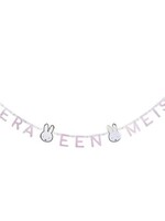 Guirlande "Hoera een meisje"Nijntje