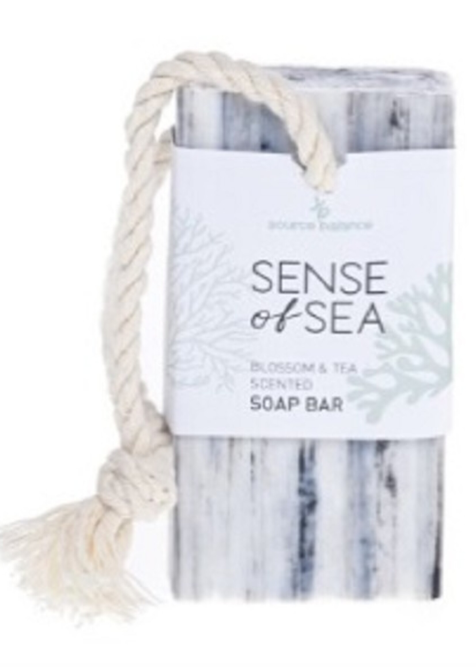 `Sense of Spa` zeep aan koord 120gr. Blossom & Tea