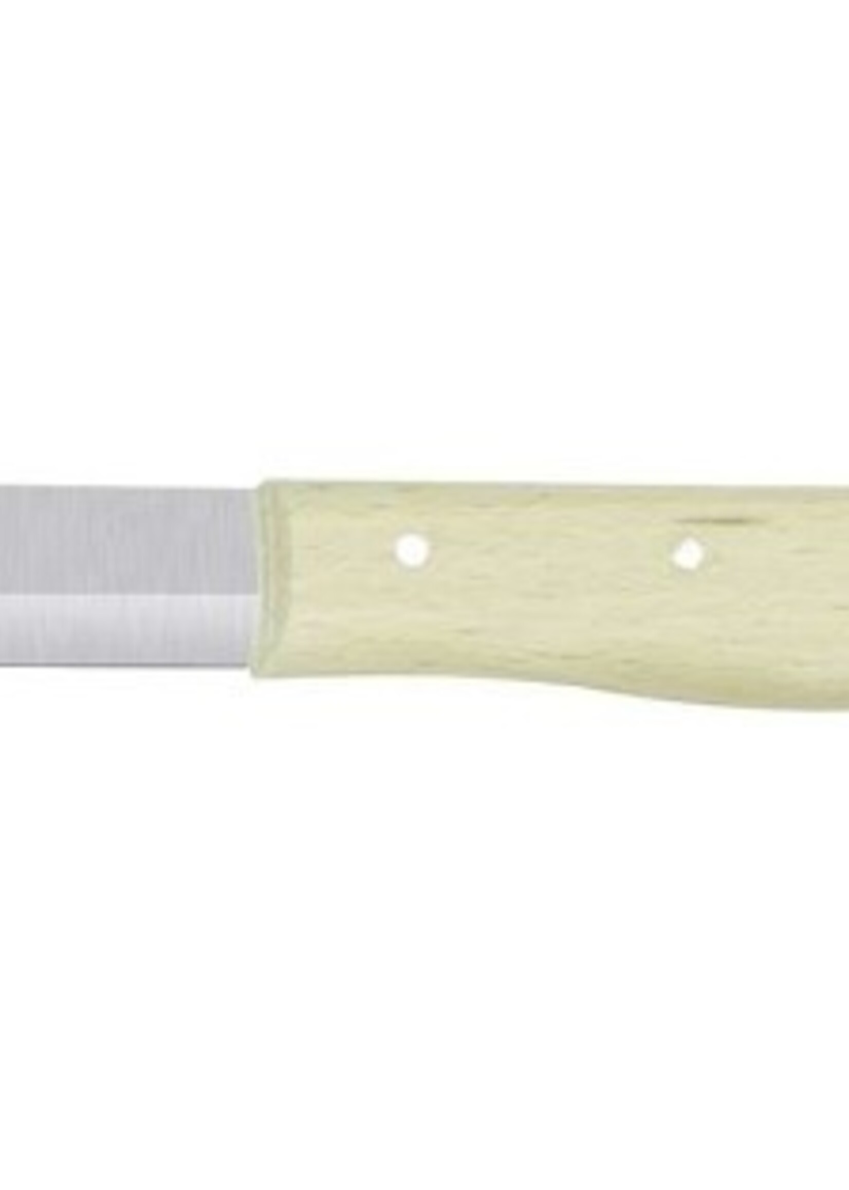 H.Herder schilmes blank hout recht rvs bandstaal