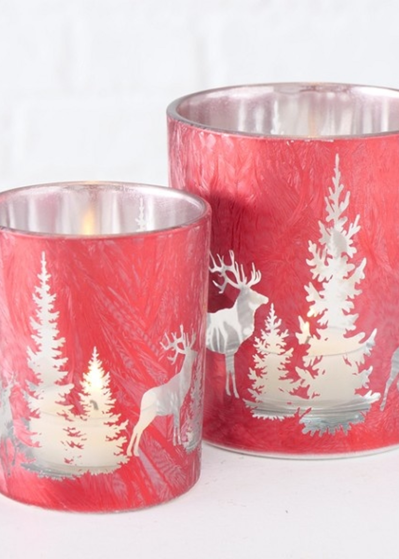 Boltze Home Windlicht Winterdays, 2 delig.