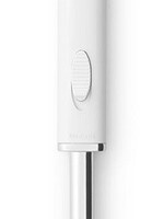 Brabantia gasaansteker Classic White met verstelbare vlam, hervulbaar