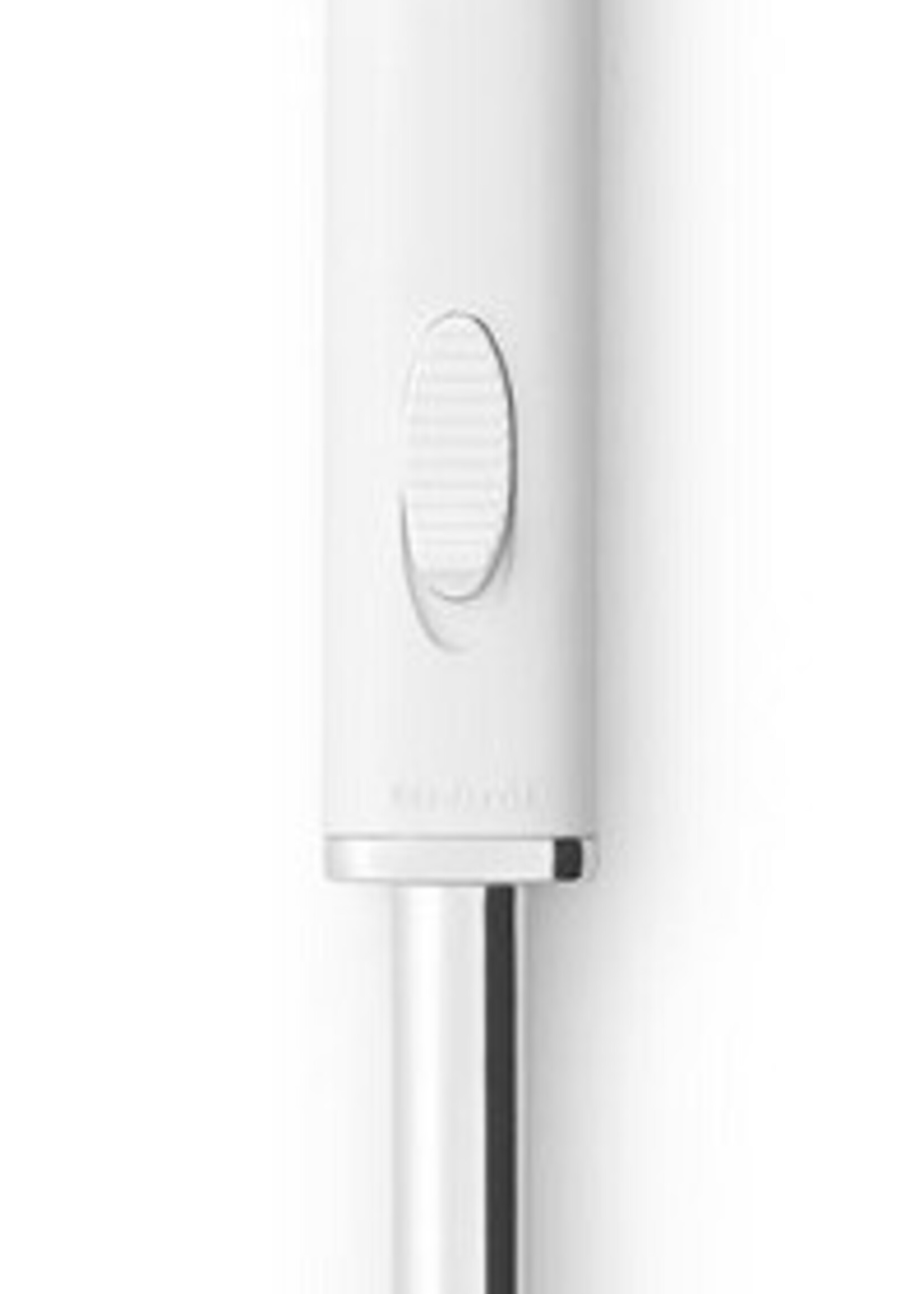 Brabantia gasaansteker Classic White met verstelbare vlam, hervulbaar