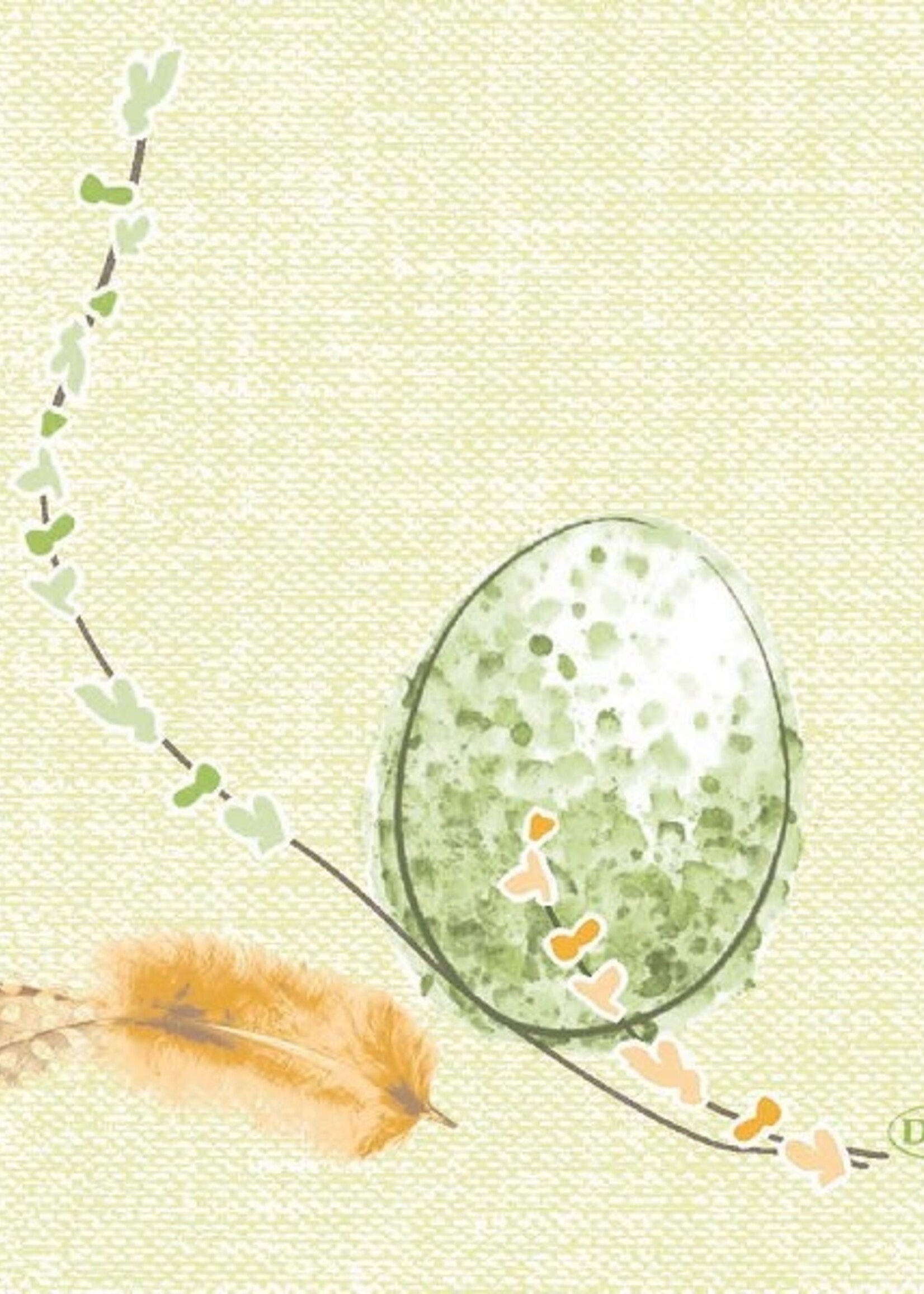 Duni Servetten Easter Pasture 24x24cm