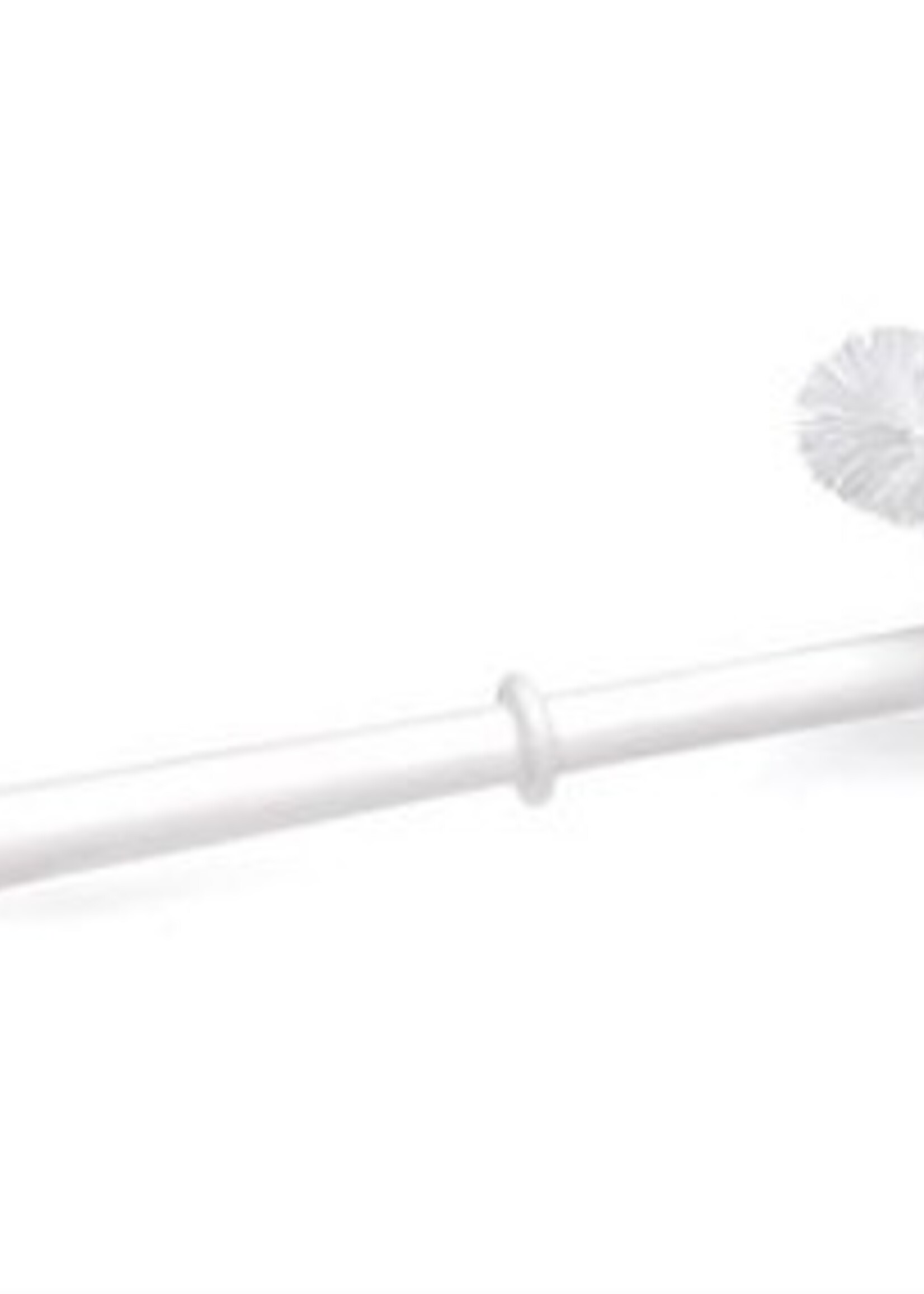 WC-borstel met randreiniger wit