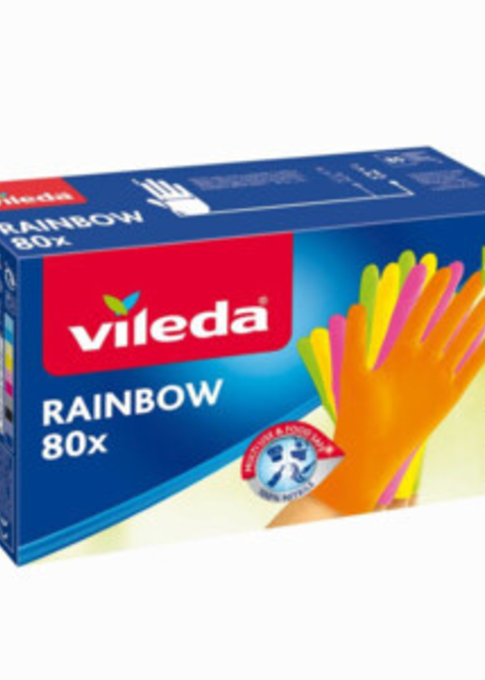 Vileda Rainbow Handschoenen 80 Stuks