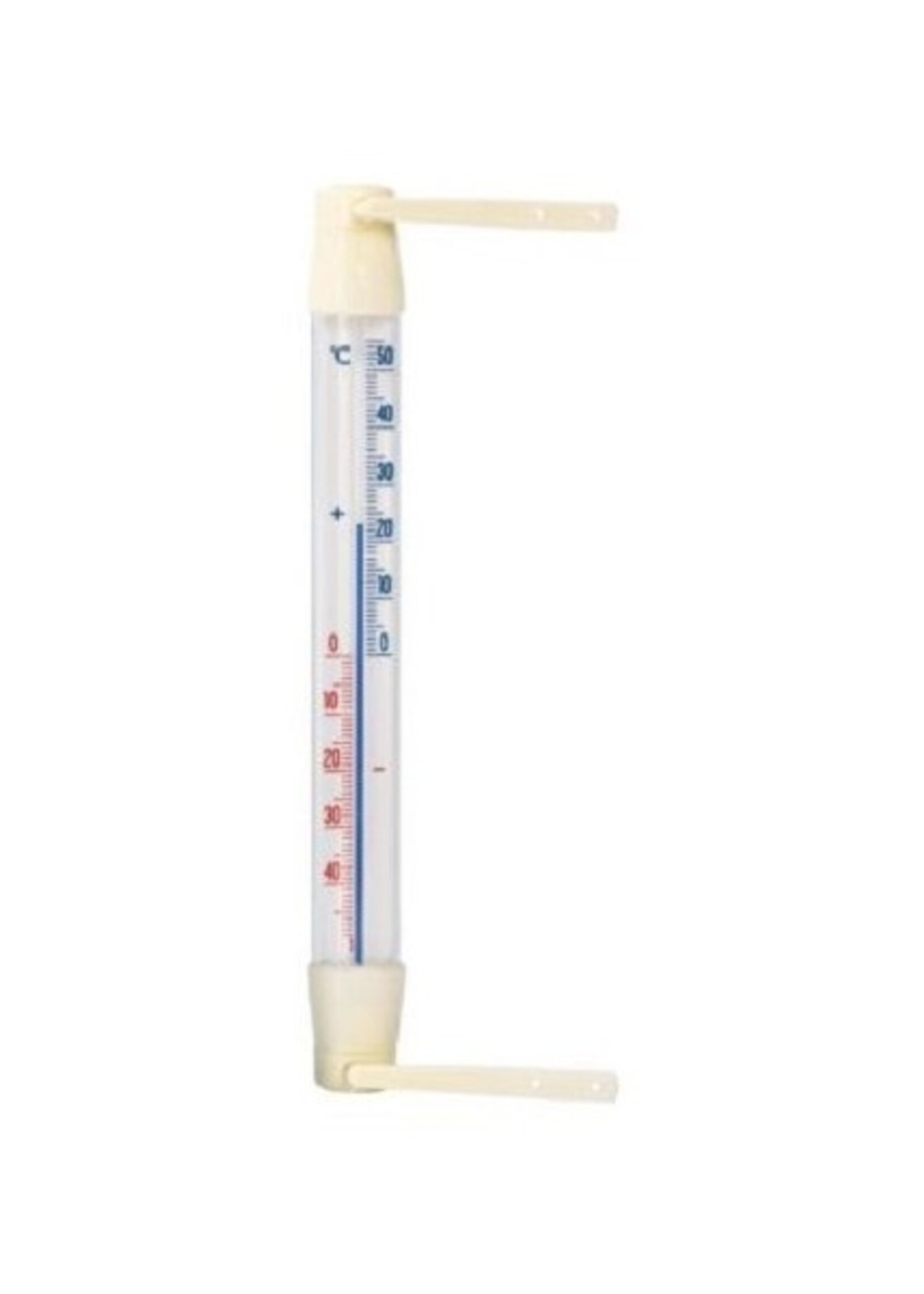 Dr.Friedrichs raamthermometer plastic wit 20cm