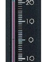 Dr.Friedrichs kamerthermometer zwart of wit 17cm