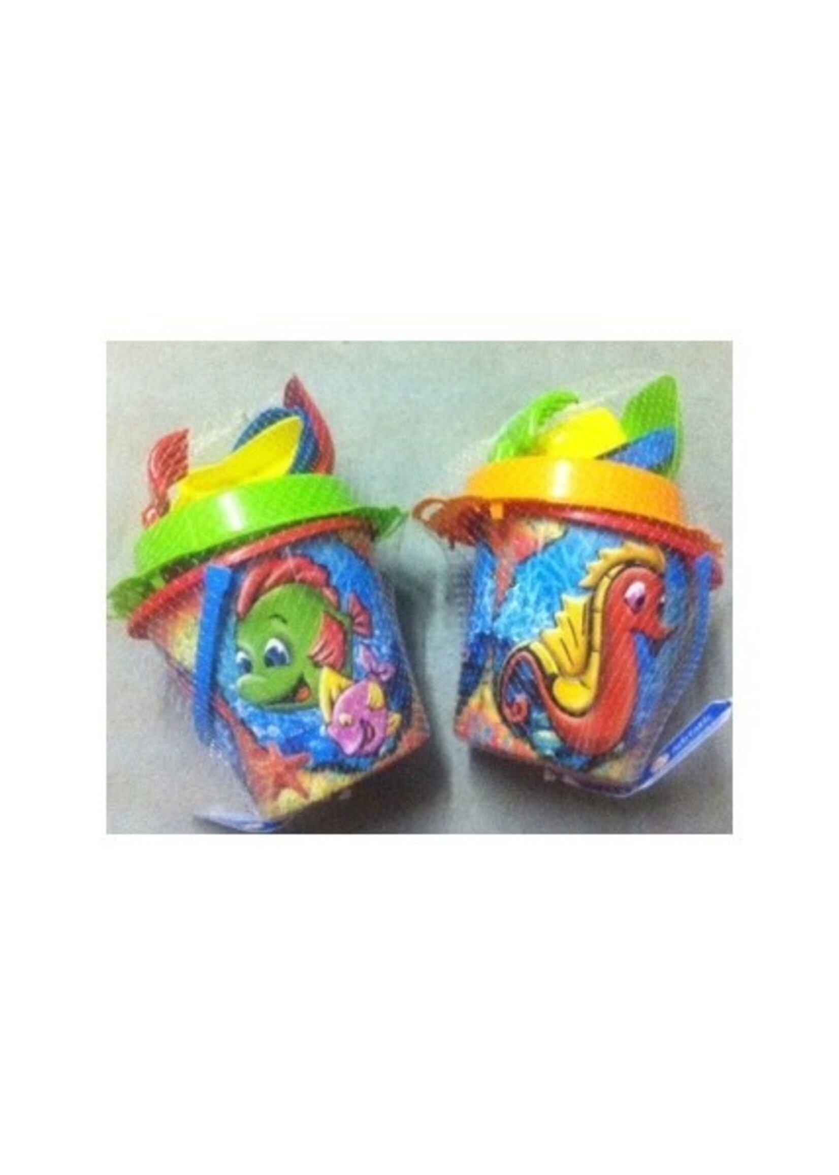 Adriatic Emmerset visdecor Ø18cm 6-delig