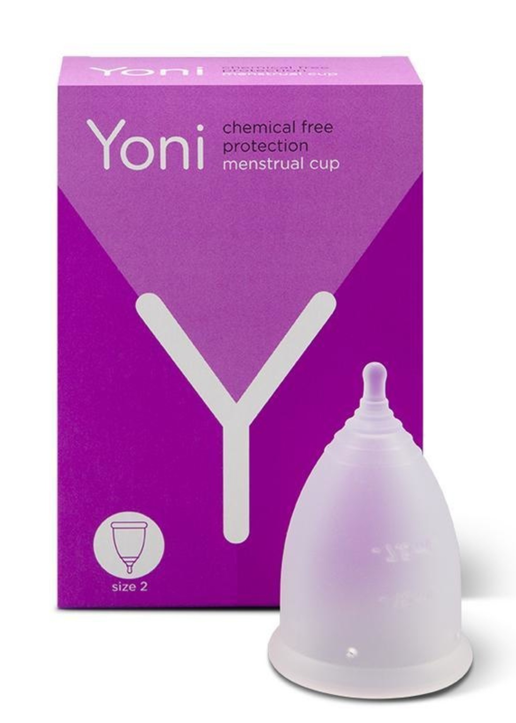 Yoni Menstruatie cup maat 2 1st