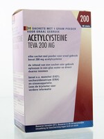 Teva Acetylcysteine 200mg poeder 30 sachets