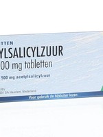 Teva Acetylsalicylzuur 500mg 20 tabletten