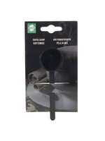 Barista Koffiemaatlepel kunststof zwart Ø3,5x11cm