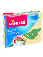 Vileda Slalom Universal Schuurspons 2 Stuks