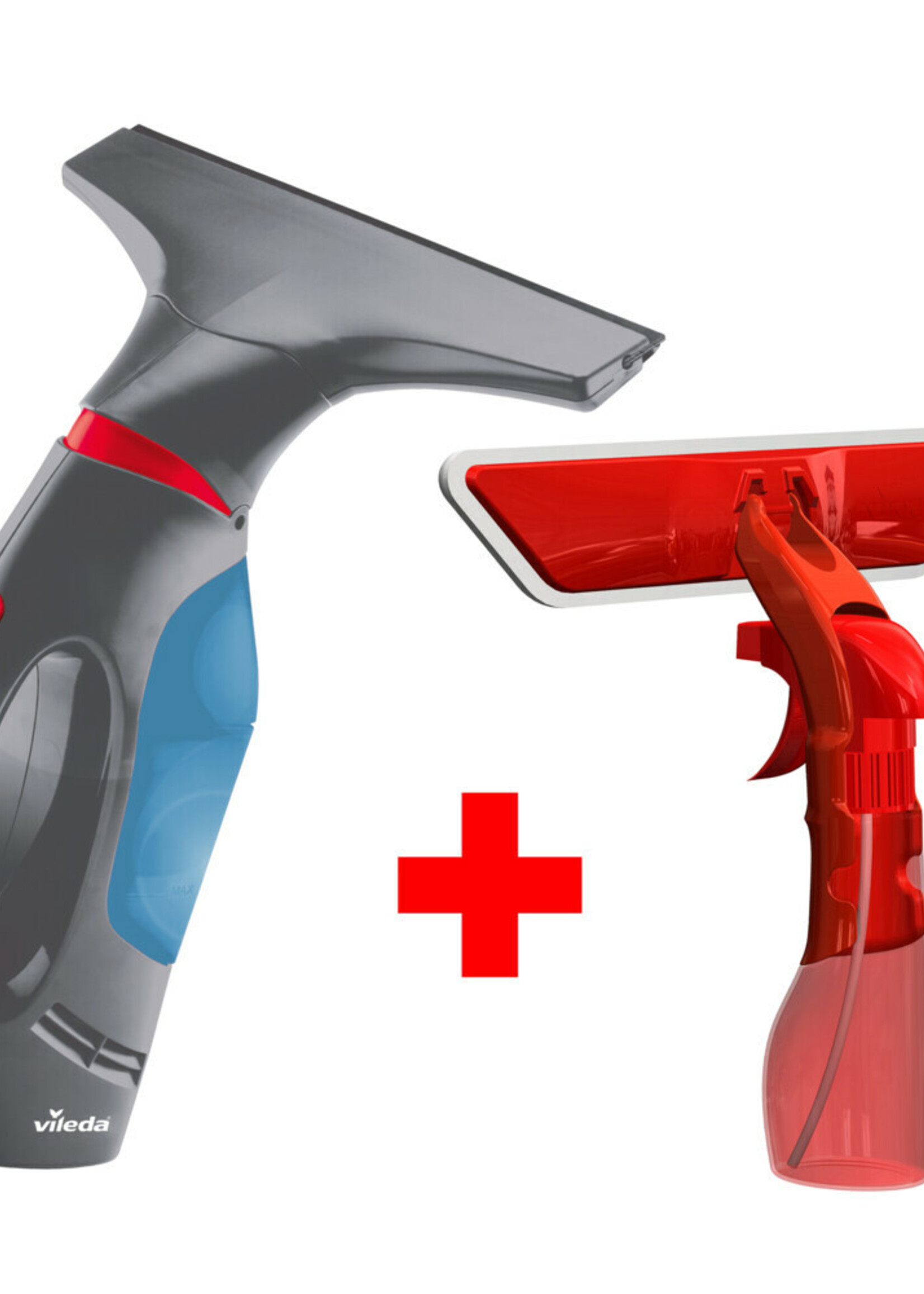 Vileda WindoMatic Powerset Vacuum Raamreiniger + Spray