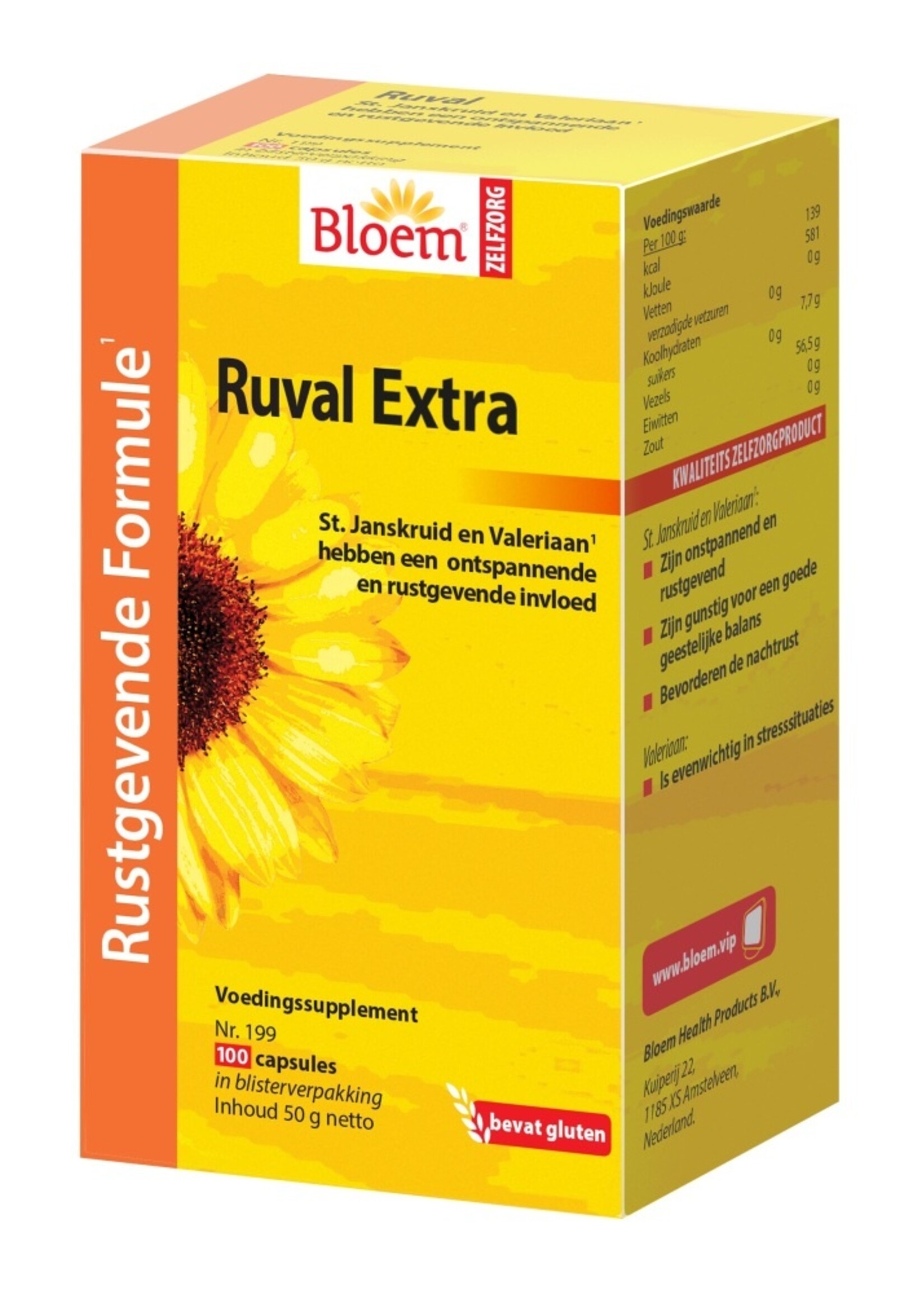 Ruval extra met st janskruid 100cap