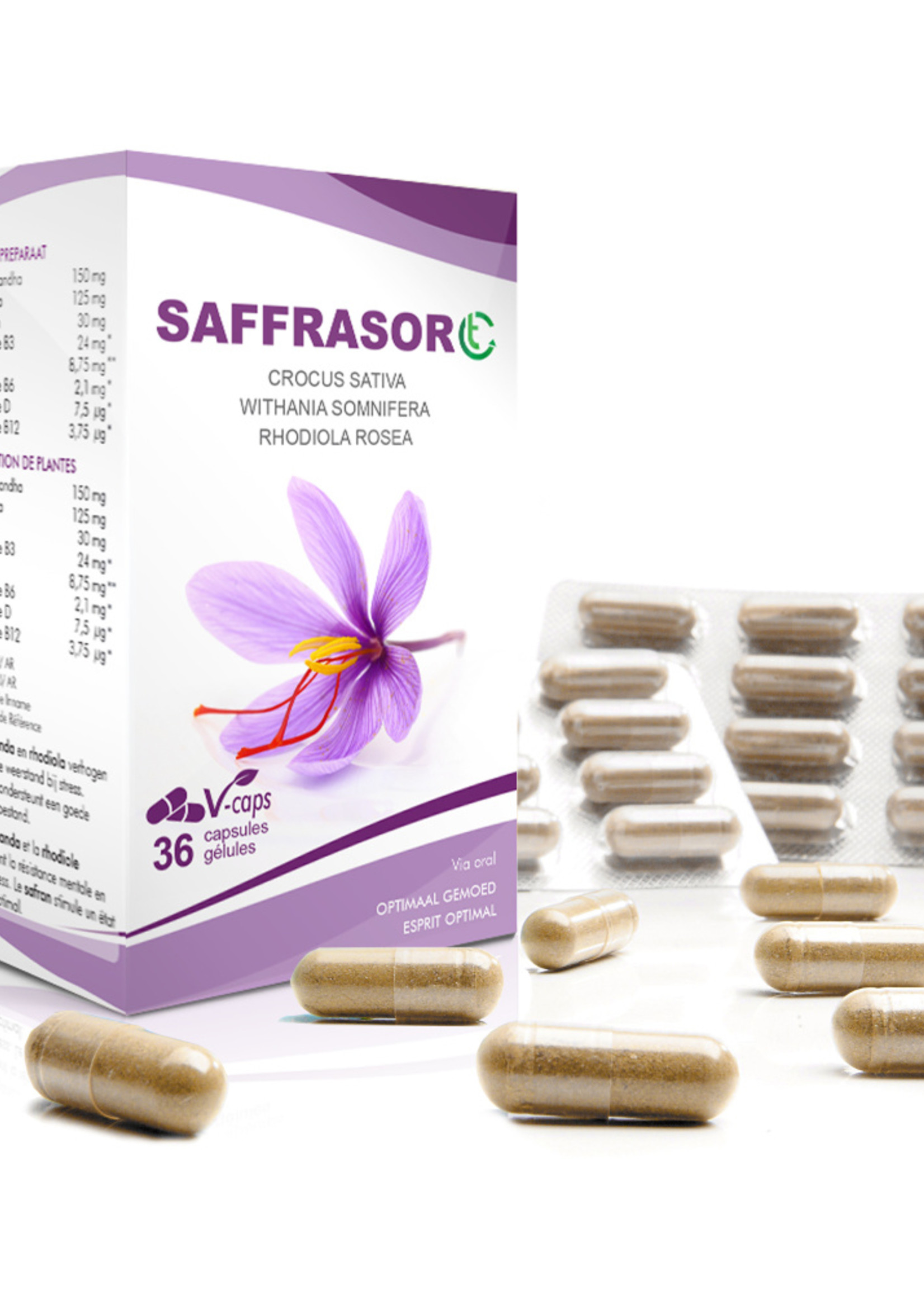 Saffrasor 36 capsules