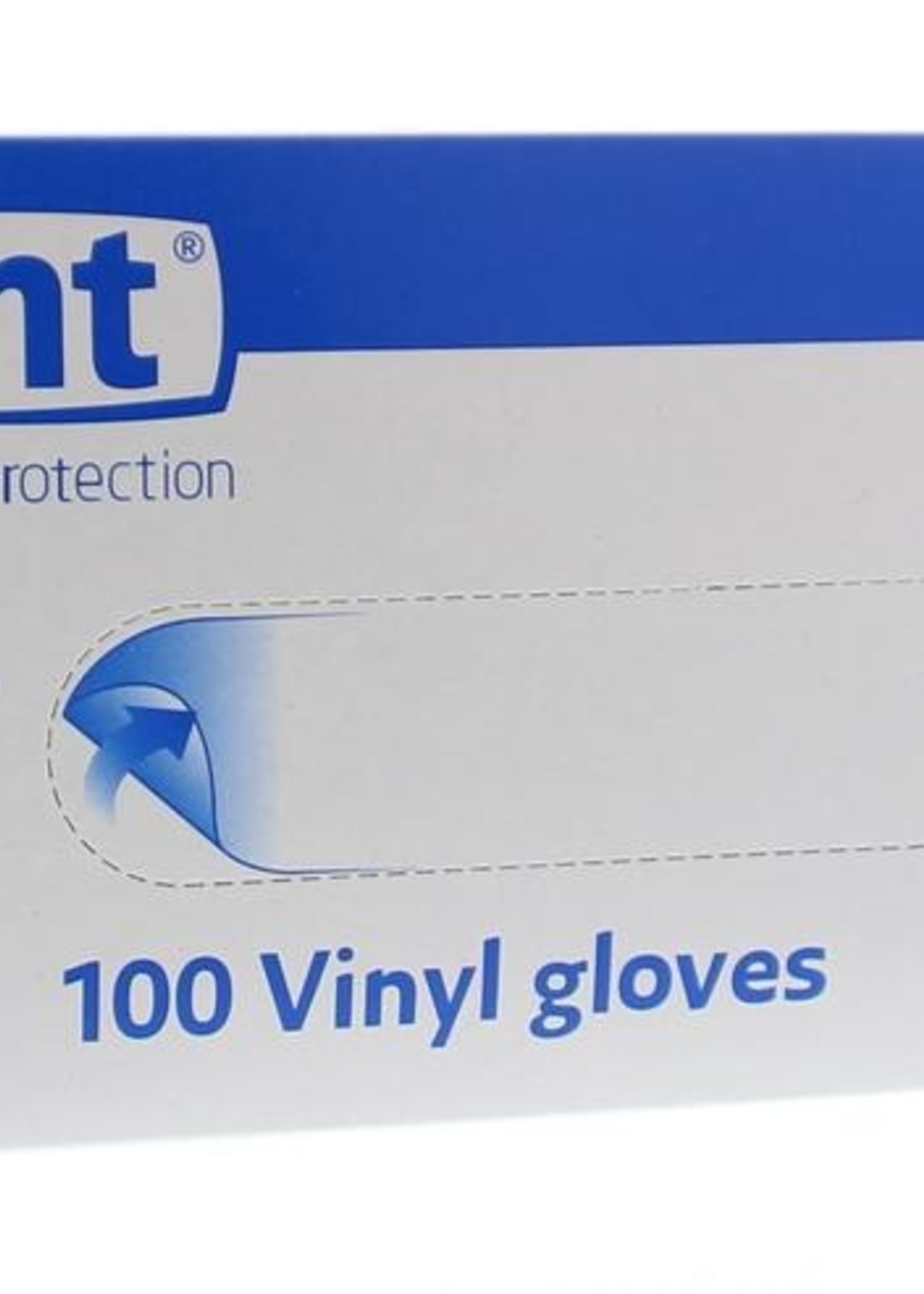 CMT Onderzoekshandschoen vinyl gepoederd l 100st