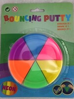 John Toy Bouncing duo putty 6 neon kleuren