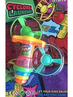 Cyclone Launcher afschiet tol op kaart