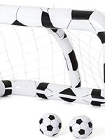 Bestway opblaasbaar voetbaldoel 213x117x125cm incl. 2 ballen