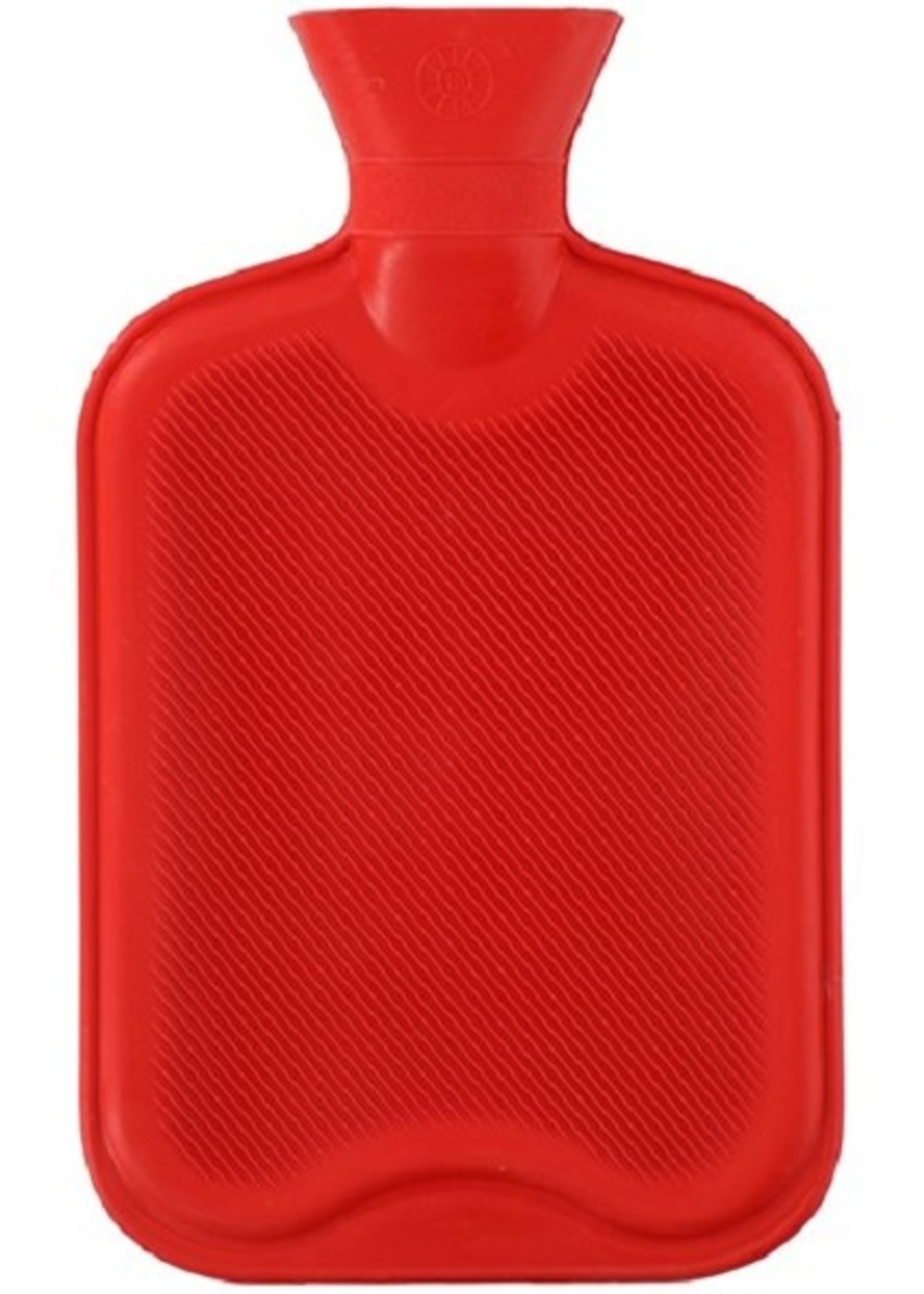 Warmwaterkruik 2 liter grijs of rood